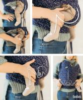 Boba Wrap Fular Elástico Portabebé, Ideal Recién nacidos, Pañuelo ergonómico ajustable, fácil de colocar, El portabebé más recomendado para los primeros meses - details 0
