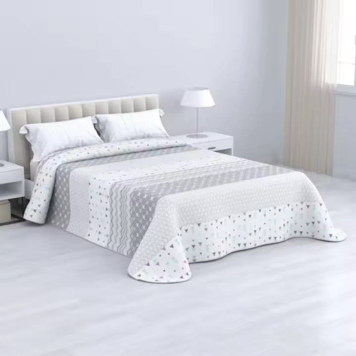 Kytzias - Colcha Bouti Verano Estampada para Camas de 90, 105, 135 y 150 Cm - Poliéster Extrasuave y Transpirable - 1