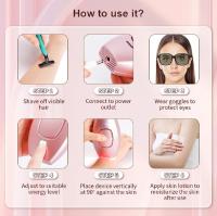 Bicuadrícula De Láser IPL Para Eliminación De Vello Corporal Y Bikini Mano Portátil Piel Suave Y Sin Dolor 999999 Chisporreos Uso Doméstico Para Mujeres - details 6