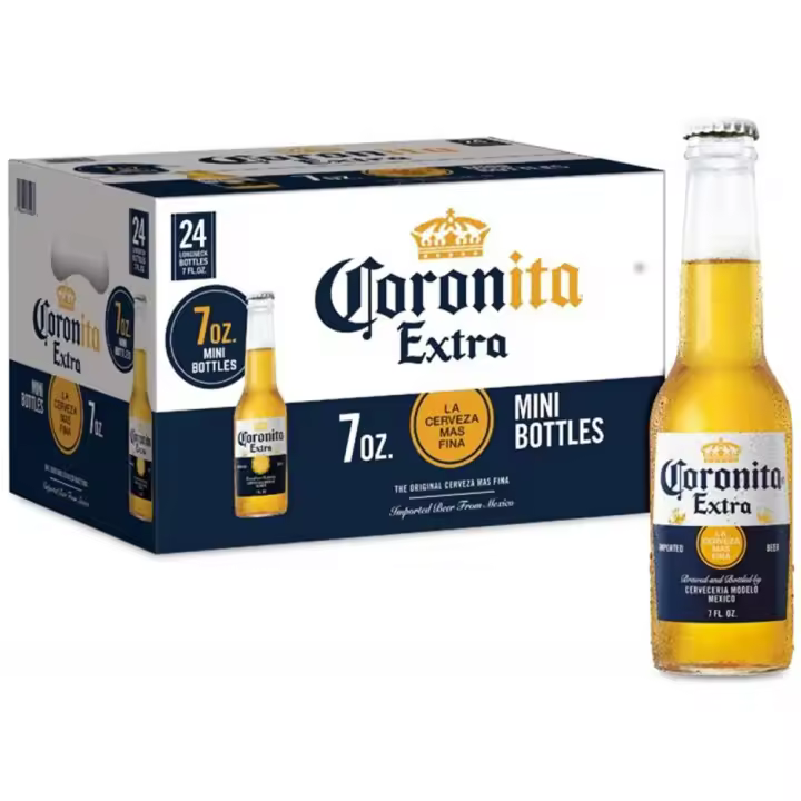 Cerveza CORONITA 35,5 CL BOTELLA (24 Unds) - 1