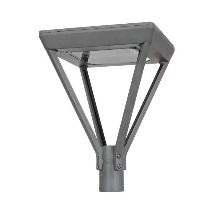 Ledkia Farola LED 60W Ámbar Aventino Square LUMILEDS PHILIPS Xitanium Regulable 1-10V  Ámbar - 1