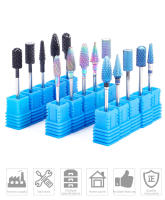 Cabeza De Pulido De Acero Tungsteno Para Quitar Cutículas Y Pretratamiento De Uñas Conjunto De Brocas Para Taladro - details 0