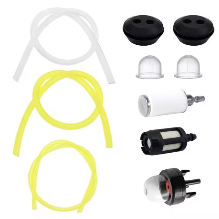 Kit de montaje de línea de combustible para cortacésped, 10 piezas, para cortacésped, motosierra, recortadora, soplador, máquina de jardín - 1