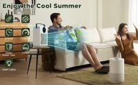 Aire Acondicionado Portátil with Remote Control, Mini Enfriador de Aire with 2-8H Temporizador, 3 Velocidades de Ventilador, 2 Modos de Nebulización, 700ML Climatizador Evaporativo para Hogar - details 0