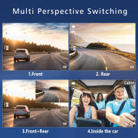 Cámara De Interior Wifi 3 Canales 1080P Para Coche DVR Grabadora De Vídeo Negocio Negro Con Lente Para Cabina Y Parking Monitor - details 9