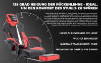 Silla ergonómica para Juguetes con reposapiés, reposacabezas - details 12