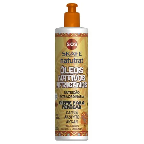 Crema de Peinar Skafe Natutrat Afro Hair Aceites 300g - 1