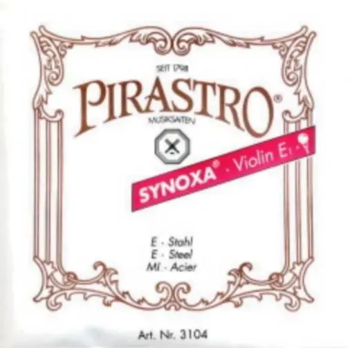 CUERDA VIOLIN-Pirastro (Synoxa 310421) (Acero) 1ª Bola Medium Violin 4/4 (3104) - 1