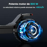 Patinetes Electricos iScooter i10pro 800W 10" con APP 48V 15 Ah Batería Máxima Alcance 60 Km Potente para Adultos - details 4