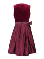 Vestido Mido Rojo De Fiesta Oktoberfest Para Mujer Vestido Dirndl Con Encaje Adecuado Para Halloween Y Oficina Estilo Elegante - details 4
