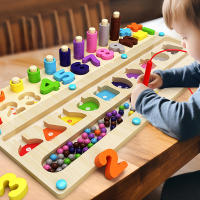 Juego De Puzzle Magnético De Colores Y Números Tablero De Laberinto De Madera Para Niños Montessori Desarrollo De Habilidades Motoras Finas - details 11