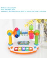 Teclado De Piano Musical Para Bebés Juguete Educativo De Música Con Luz Y Sonido Rotatorio Para Niños Juguetes Musicales Para Bebés De 1 a 6 Años - details 4
