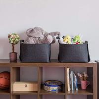 Cesta De Almacenamiento Plegable De Terciopelo Para Ropa Lavandería Estación De Trabajo Gran Capacidad Caja De Almacenamiento De Cosméticos Libros Suministros Estudiar - details 7