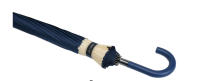 J.S ONDO PARAGUAS LARGOS LISOS CON BORDE BEIGE 16 VARILLAS ANTIVIENTOS Paraguas automático de bastón resistente al viento, paragua grande FUERTES NUEVO 2025 - details 2