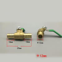 Adaptador De Conector De Tubo De Bola De Apagado Tipo Y De Latón Para Combustible Gas Agua Aceite Aire 6/8/10mm Barb De Goma - details 14