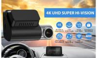 Cámara De Volante 4K GPS WIFI Con Monitor De Estacionamiento 24h Doble Cámara Frontal Y Trasera Visión Nocturna DVR Mini Video Registrador Para Coche - details 0