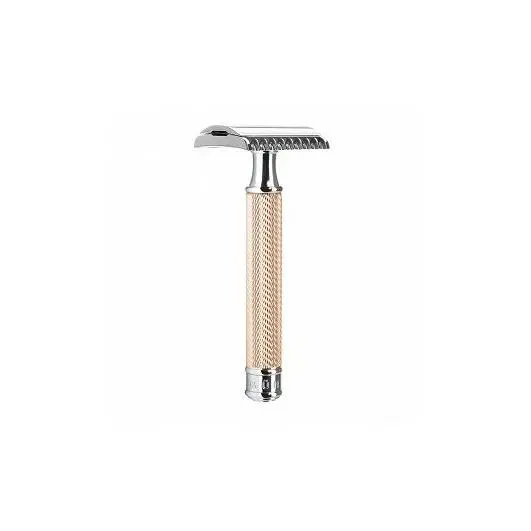 Maquinilla de Afeitar Clásica Mühle R41 Oro Rosa Peine Abierto - 1