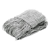 Cortina De Puerta Con Linterna Glitsher En Plata Para Bodas Y Fiestas Divisoria De Habitación Con Ribete Brillante Y Borla Decoración De Ventana Tipo Romanera Material Poliéster 100% - details 4