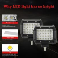 Barra De Luces LED Para Coche Trabajo Offroad Spot Flood Combo Para Camión SUV Barco ATV 12V 24V Faros Luz De Trabajo IP68 - details 5