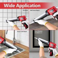 Pistola de pegamento eléctrica de 18V, herramienta de calafateo de pegamento de vidrio inalámbrica para puertas y ventanas, herramienta de pegamento de costura eléctrica para batería de iones de litio Makita - details 5