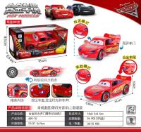 Disney Toy Story 3 Coche De Acción Lightning McQueen Metal Diecast Con Luces Y Retroceso Inercial Juguetes De Coches Para Niños Aged 6-12 - details 1