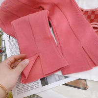 Conjunto De Verano Para Bebés Niñas Con Camiseta De Rayas Y Pantalones Flared 2 Piezas Ropa Infantil Casual De Algodón Y Poliéster - details 4