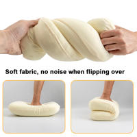 Almohada De Memoria Suave De Rebound Lenta Soporte Cervical Para Camping Exterior Viajes Almohada Portátil Noontime Neck Support Pillow - details 9