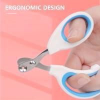 Tijeras Para Uñas De Acero Inoxidable Para Animales De Compagnía Adecuadas Para Perros Y Gatos Corte Preciso Y Seguro - details 9