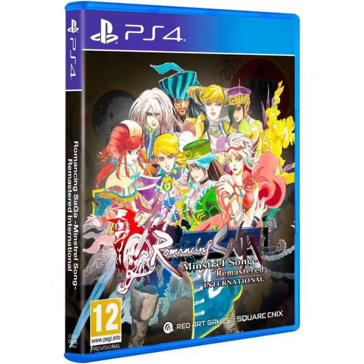 Romancing SaGa Minstrel Song Remastered International - PS4 - Nuevo Precintado - PAL España - Meridiem - 1