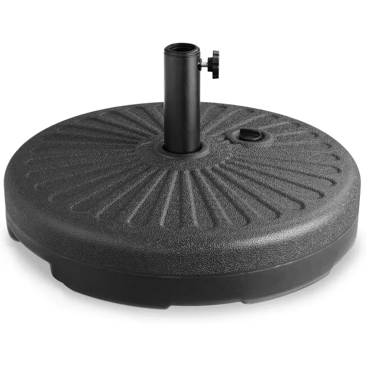 Sombrilla Terraza Exterior 3M – Parasol Grande para Jardín con Protección Solar UV50 – Apertura con Manivela – Tela Poliéster 170g/m² Resistente al Agua – Poste de Aluminio Desmontable - 1