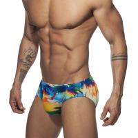 Shorts De Baño De Verano Para Hombres Sexy Estrechos Y Elásticos Con Push-Up Ropa Deportiva De Playa Moda Masculina - details 1