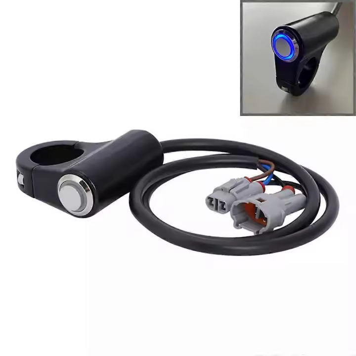 Para SUR-RON SURRON LBX X260 X160 azul LED PLUG-N-PLAY faro interruptor - 1
