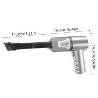 Aspirador Potente Mano 9000Pa Aspirador de Coche Mini USB Aspirador 3000mAh * 2 Aspirador Coche Carga rápida con Filtro Lavable, Sin Cable Sin Para Coche Oficina Hogar - details 0