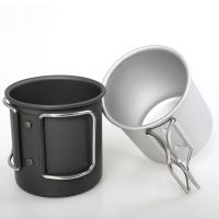 Taza De Acero Aluminio Leaftour 300ml Plegable Para Camping Y Viajes Mano Ligera Para Agua Café Y Té - details 3