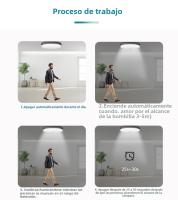 Lámpara De Techo LED Moderna Con Sensor De Movimiento 20W 30W 40W 110V 220V Luz Inteligente Para Sala De Estar Instalación Suelta Material PC Y PVC - details 8