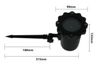 Lámpara LED De Patrón De Copo De Nieve Con Control Remoto Para Jardín Exterior Decoración De Navidad Y Escenario Luz Proyección IP65 ABS Fuente De Alimentación AC - details 18