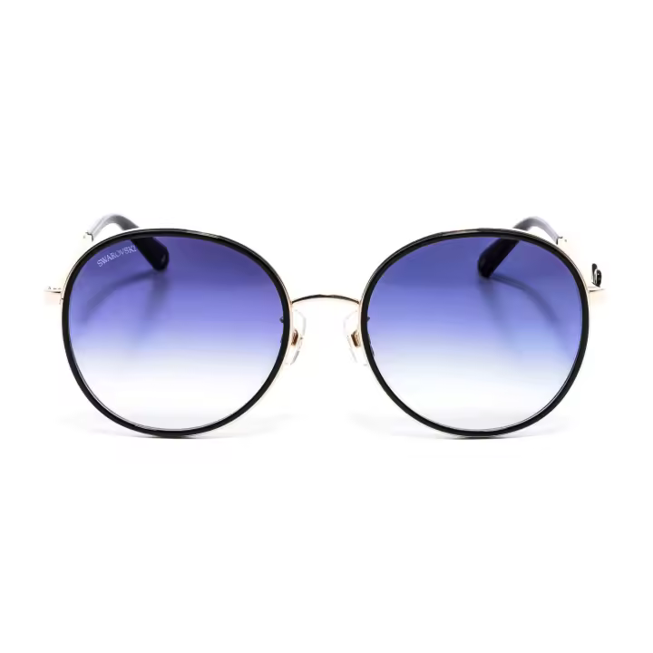 Swarovski-Gafas de Sol Redondas de Metal SK0252-K para Mujer - 1