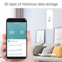 Sensor De Temperatura Y Humedad Zigbee Para Interior Con Control a Través De La Aplicación eWeLink Compatible Con Alexa Y Google Assistant - details 6