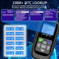 Herramienta De Diagnóstico OBD2 Automotriz Lector De Códigos De Falla Probador De Tensión Del Motor Probador De Carga - details 6