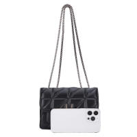 Bolso Cuadrado Clásico Con Detalles De Cremallera Sólido Con Cadena De Hombro Todoterreno Material Principal PU Sin Químicos De Origen Fujian - details 7