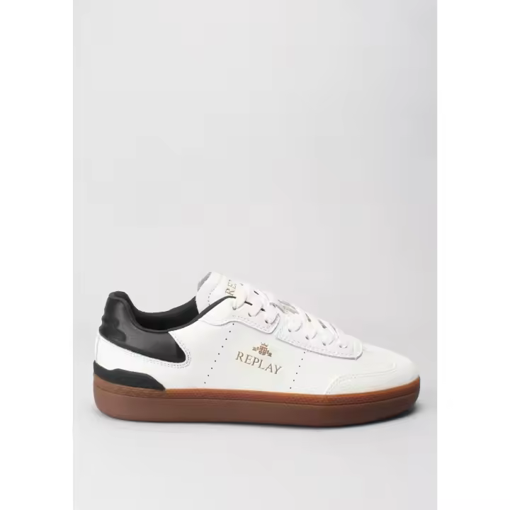 sneaker pyper w double 0062 white black REPLAY - 1