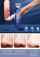Removedor de puntos negros por vacío de poros, rociador facial de oxígeno hidratante, limpiador de manchas multifunción 2 en 1 para eliminar imperfecciones dérmicas, removedor de espinillas y acné de vapor facial, limpiador de puntos profundos por succión - details 5