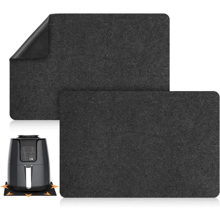 Foreign resistant to Calor para freidora de Aire, 2 piezas de Cocina protector de Calor con función de deslizamiento de eléctricos para freidora de Aire, Cafetera, microonda - 1