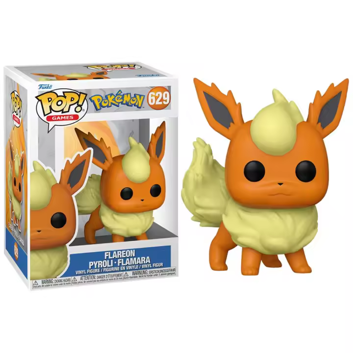 Funko Pop! Pokemon - Flareon, 65042, Nº629 - 1