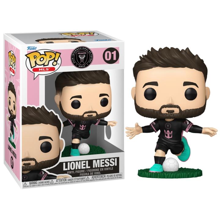 FUNKO POP! FÚTBOL: INTER MIAMI – LIONEL MESSI (VISITANTE), 88617, Nº01, TIENDA CON LICENCIA OFICIAL