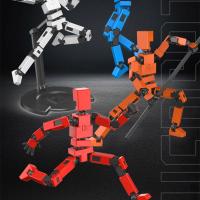 Muñeca Robótica Multiaxial Móvil De Juntas Desmontable DIY Modelo De Robot 3D Para Juegos De Mesa Y Coleccionistas - details 0