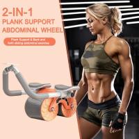 Músculos abdominales Aptitud Rueda de entrenamiento Adelgazamiento Aptitud Abs Rodillo Culturismo Abdominal Rueda de rodillo Abdominales Equipo de entrenamiento Púrpura Temporizadores - details 1