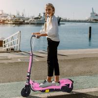 HOMCOM Patinete Scooter Eléctrico Plegable para Niños de 7-14 Años Máx. 50 kg con Altura Ajustable Interruptor de Arranque y Frenos 75x36x82-93 cm - details 1