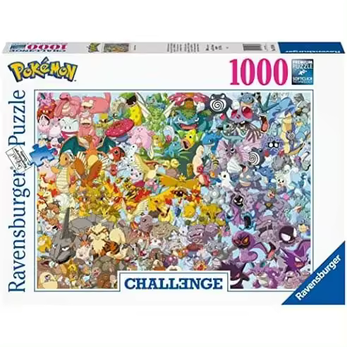 Pokemon Ravensburger - Puzzle Pokémon - Rompecabezas 1000 Piezas - Dibujos - 1