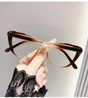 Gafas De Lectura Fashion Purple Cat Eye Con Marco De Mariposa Anti Luz Azul Gradiente Para Computadora Y Lectura - details 9